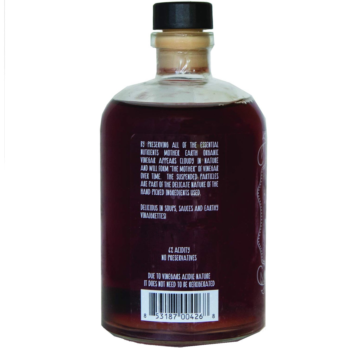 organic-red-wine-vinegar-with-the-mother-fresh-pressed-from-cabernet-grapes---raw-unpasteurized-unfiltered---14oz-apothecary-glass-bottle-2