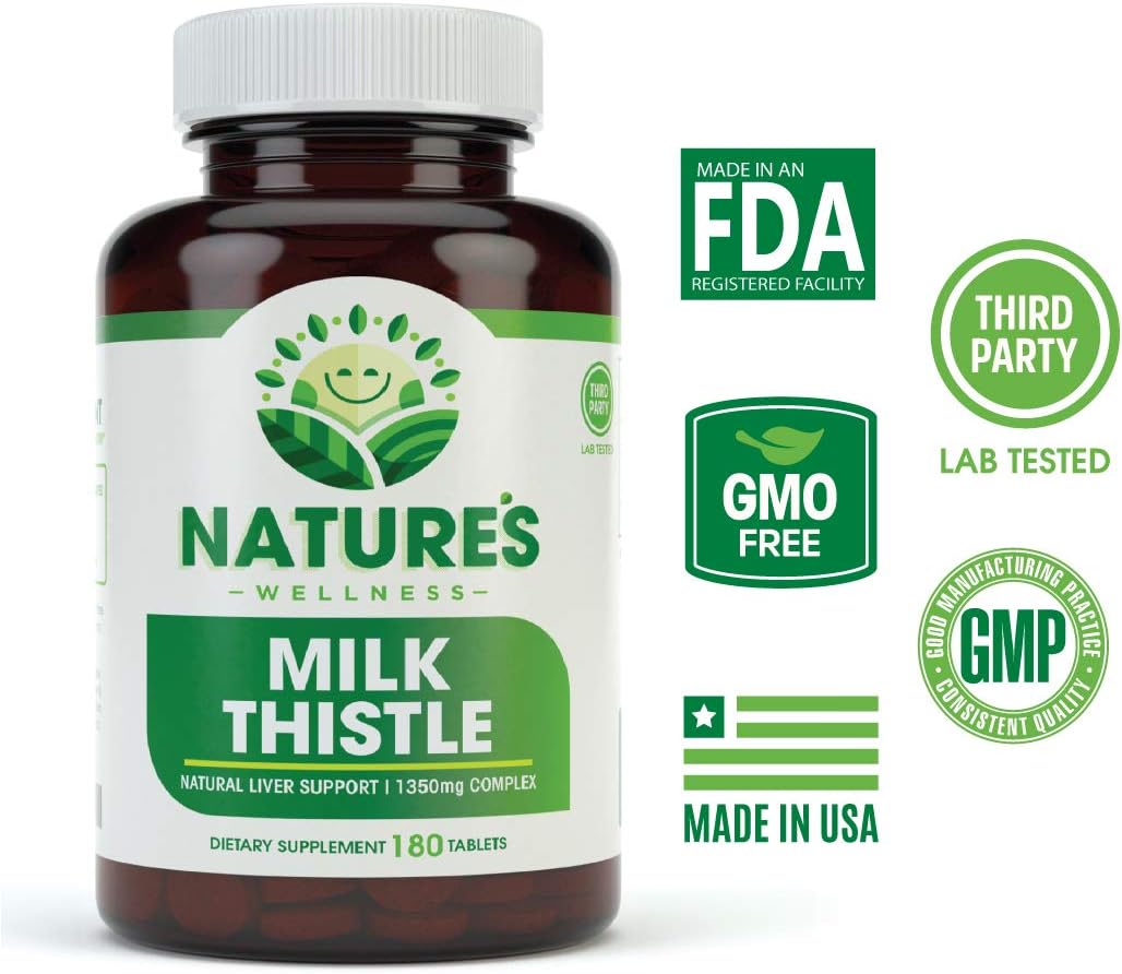 180-count-natures-wellness-milk-thistle-capsules---standardized-silymarin-extract-for-liver-support---detox-cleanse-with-1350mg-extract-seed-complex---herbal-supplement-for-liver-health---60-servings-2
