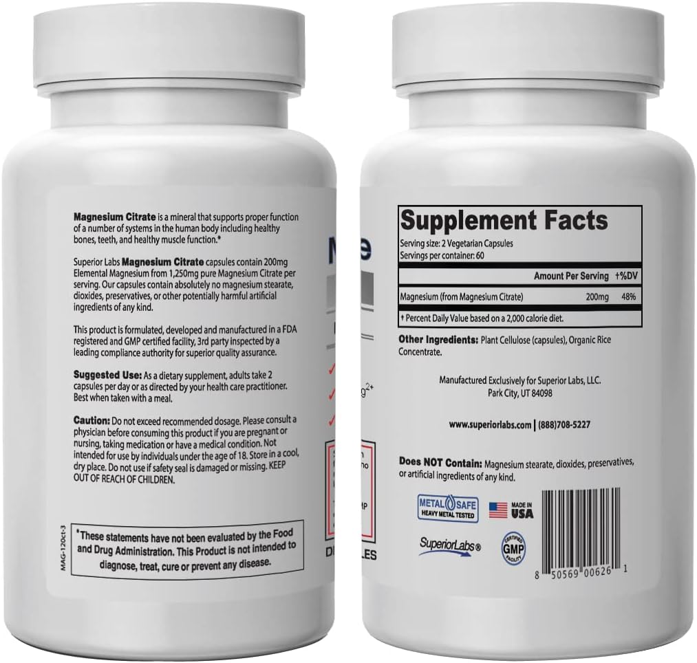 high-potency-magnesium-citrate-supplement---nongmo-additive-free-gluten-free---supports-sleep-muscle-cramps-and-twitches---1250mg-citrate-per-serving---120-vegetable-capsules-2