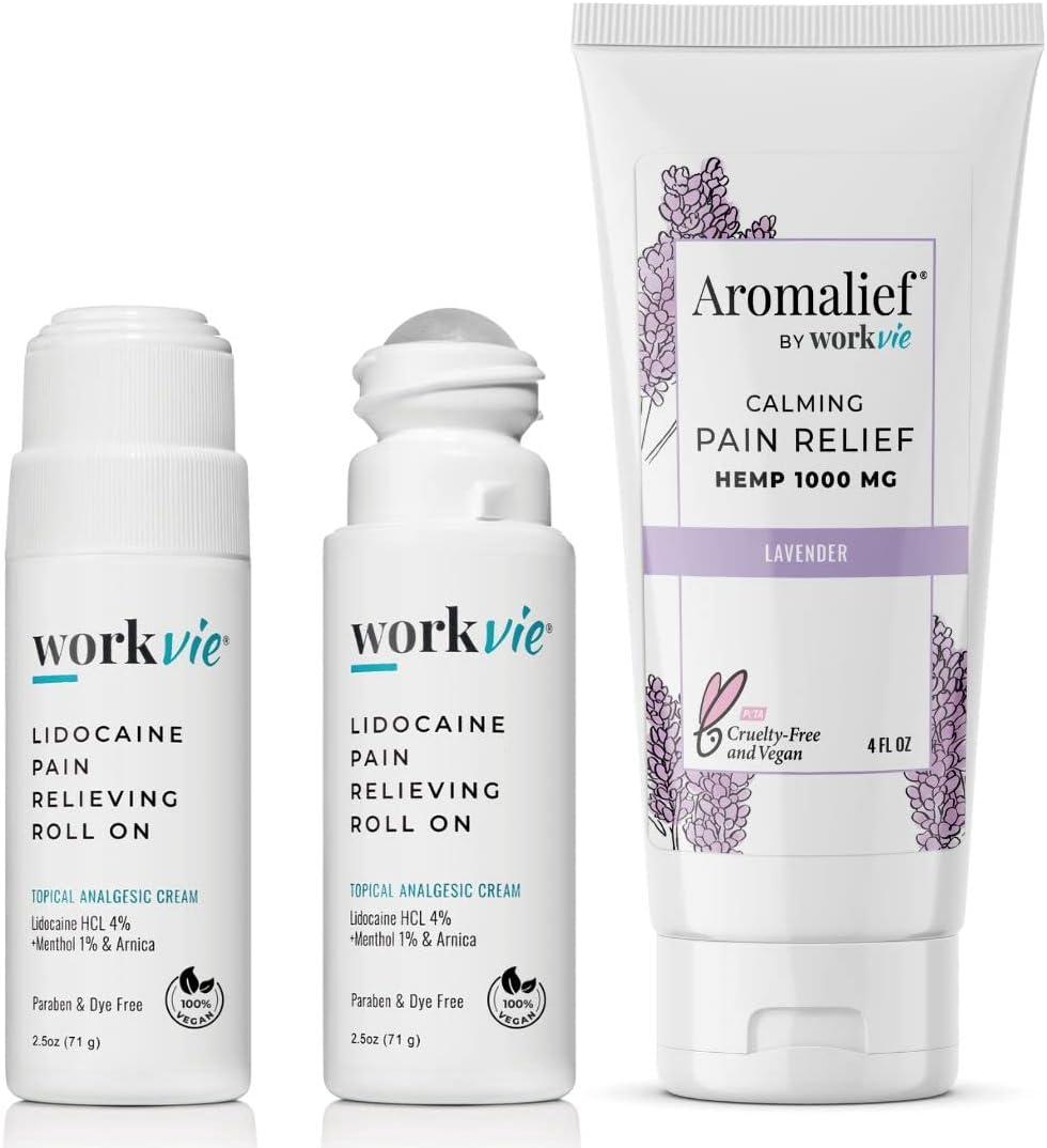 lidocaine-roll-on-and-lavender-pain-relief-cream-bundle-for-nerve-joint-muscle-pain---2pk-roll-on-4oz-cream-1