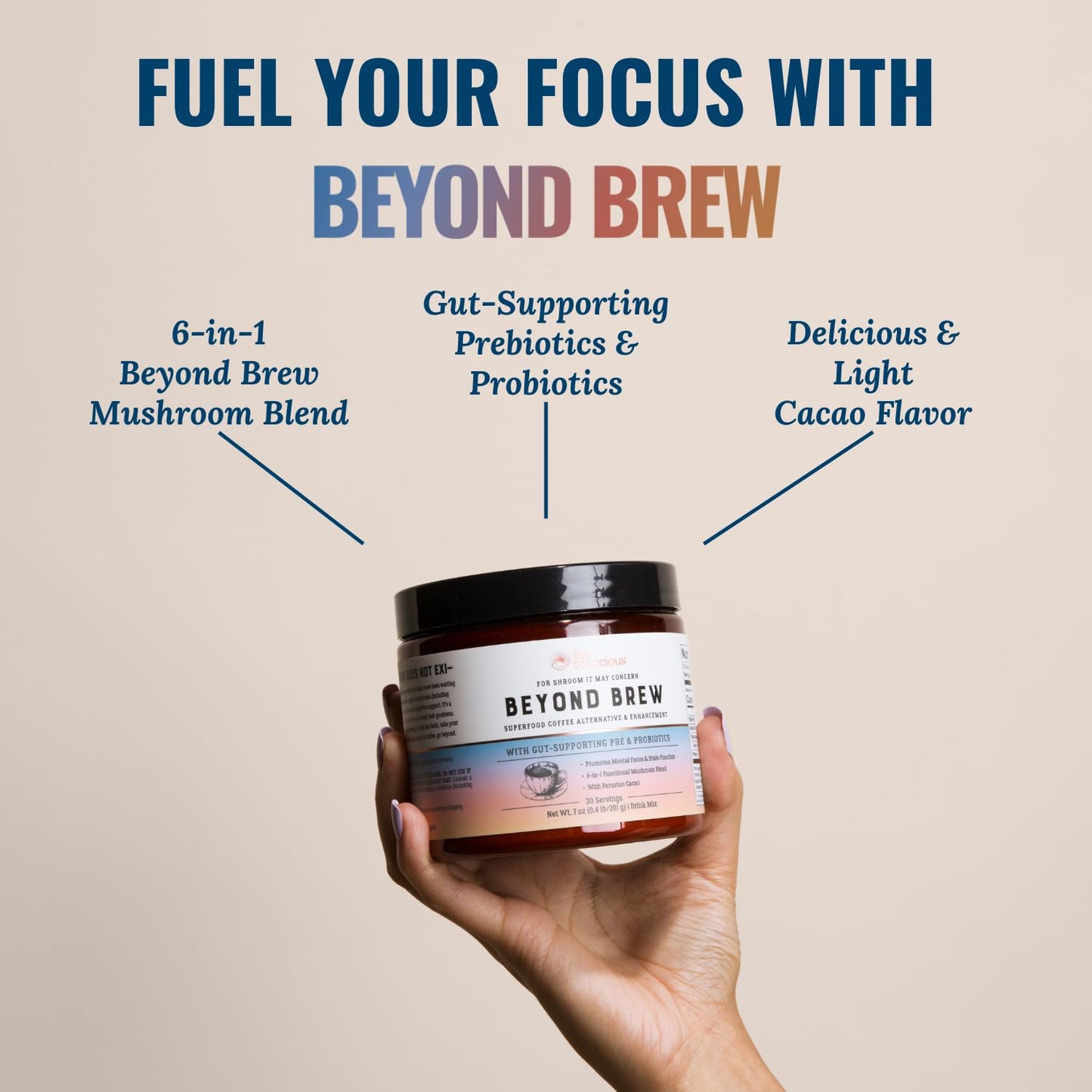 live-conscious-mushroom-superfood-coffee-with-prebiotics-probiotics---low-caffeine-healthy-coffee-substitute---30-servings-7-oz---pack-of-3-2
