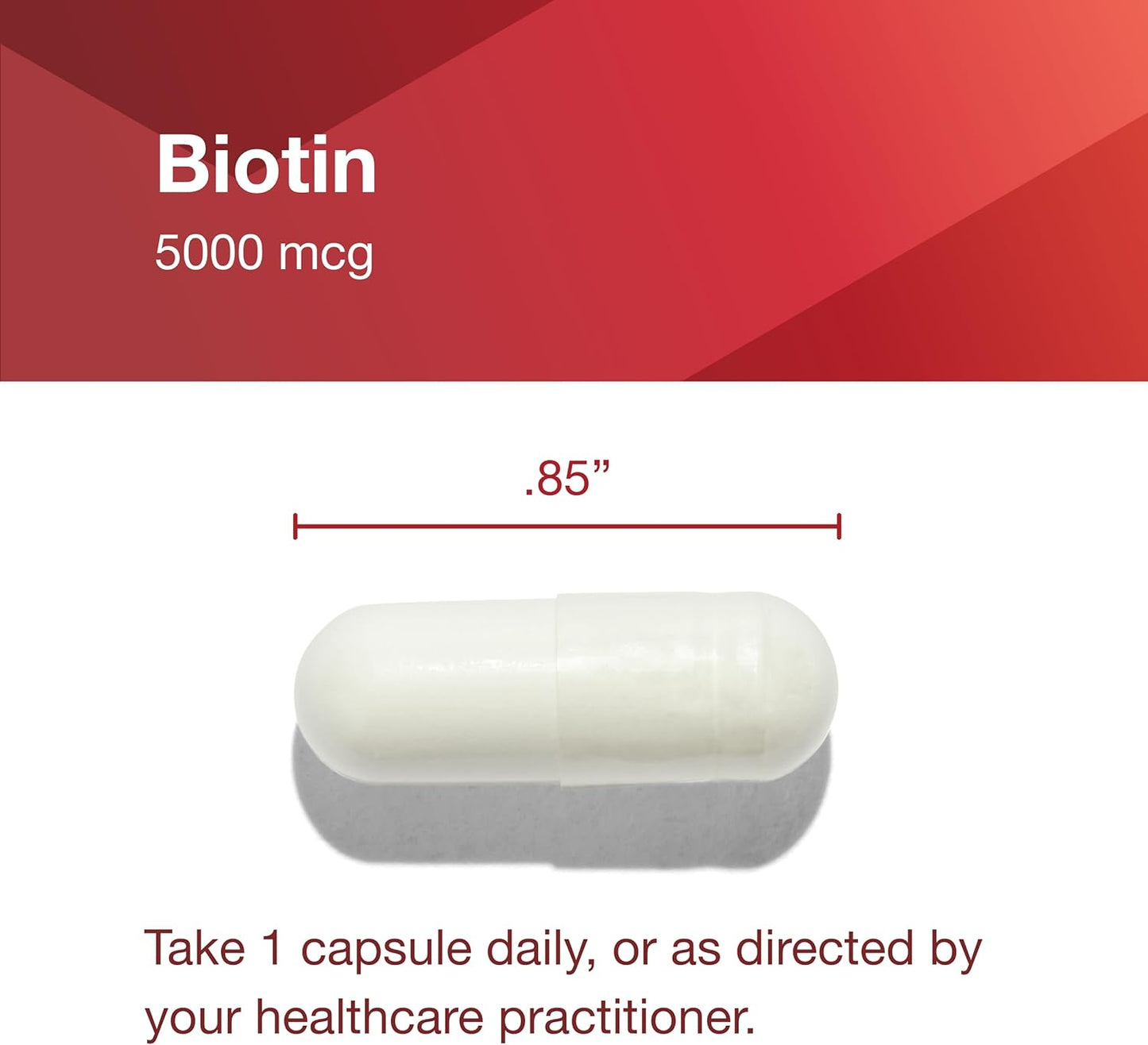 protocol-biotin-5000mcg-capsules---vitamin-b7-supplement-for-hair-skin-nails-support---promotes-carb-metabolism-cell-growth---90-veg-caps---protocol-for-life-balance-7
