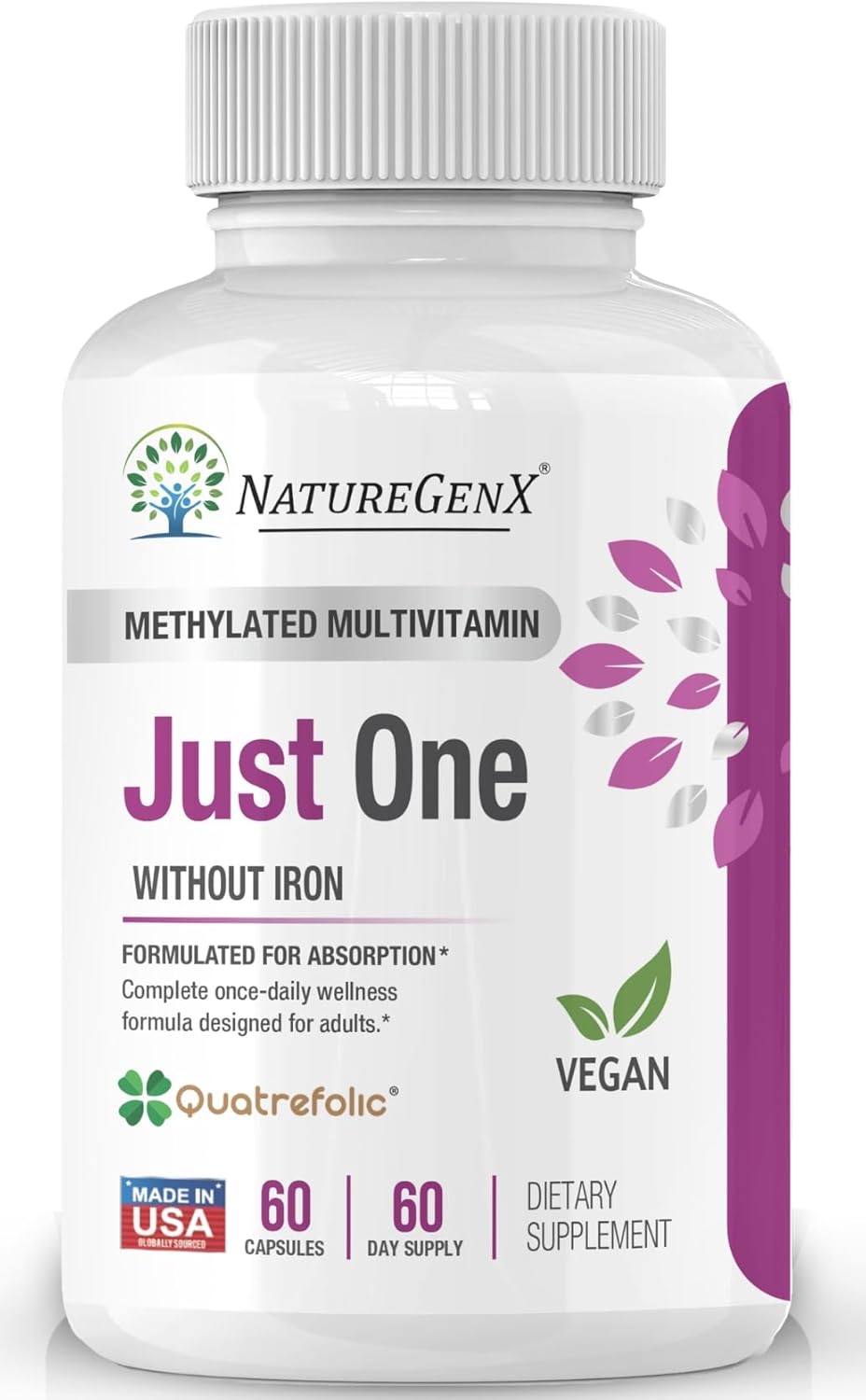 naturegenx-methylated-multivitamin---60-caps---pure-methyl-b12-methylfolate---iron-free---men-women---gluten-free---2-months-supply-9