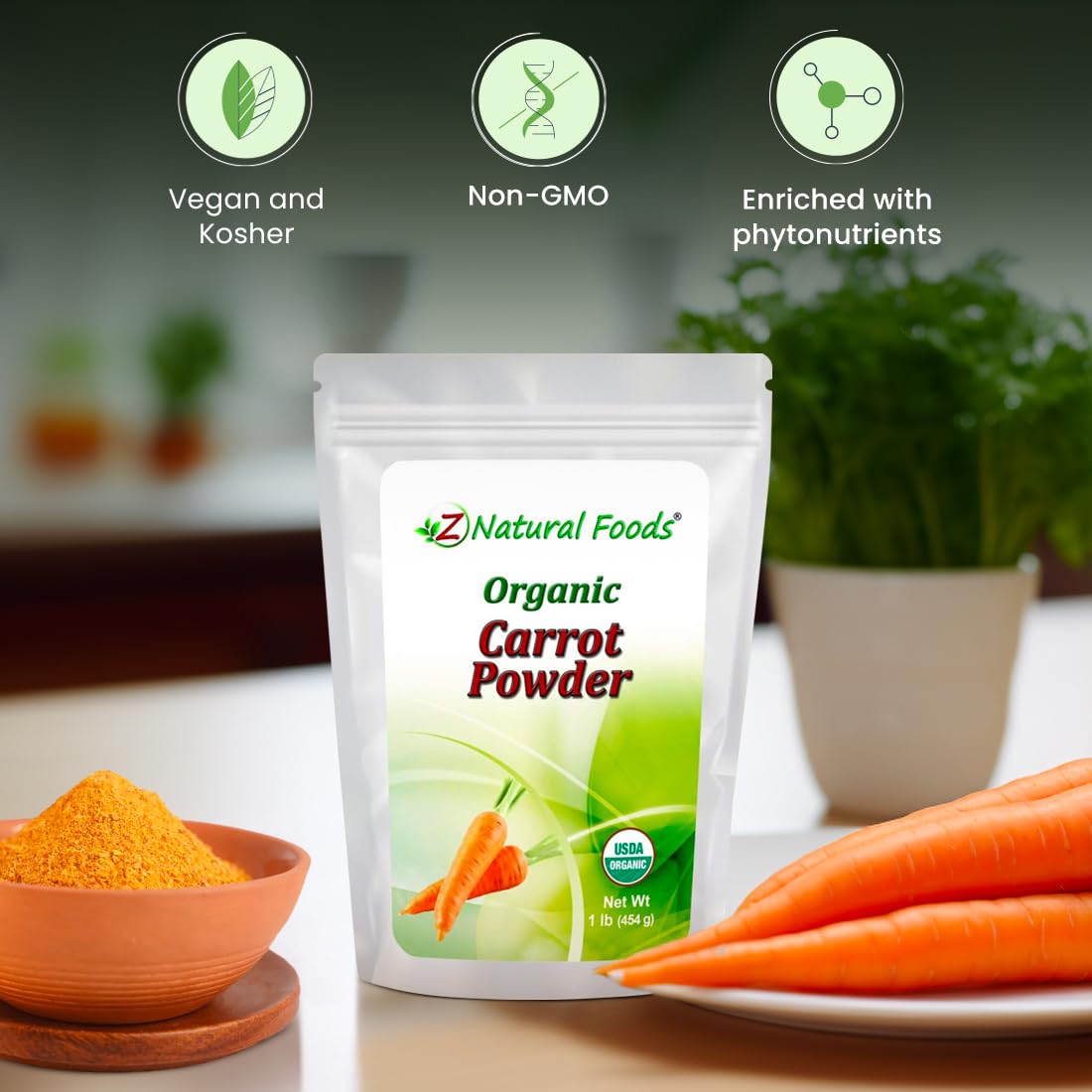 organic-carrot-powder-for-vision-and-heart-health---superfood-powder-for-juices-smoothies-recipes---non-gmo-vegan-gluten-free---1-lb-5
