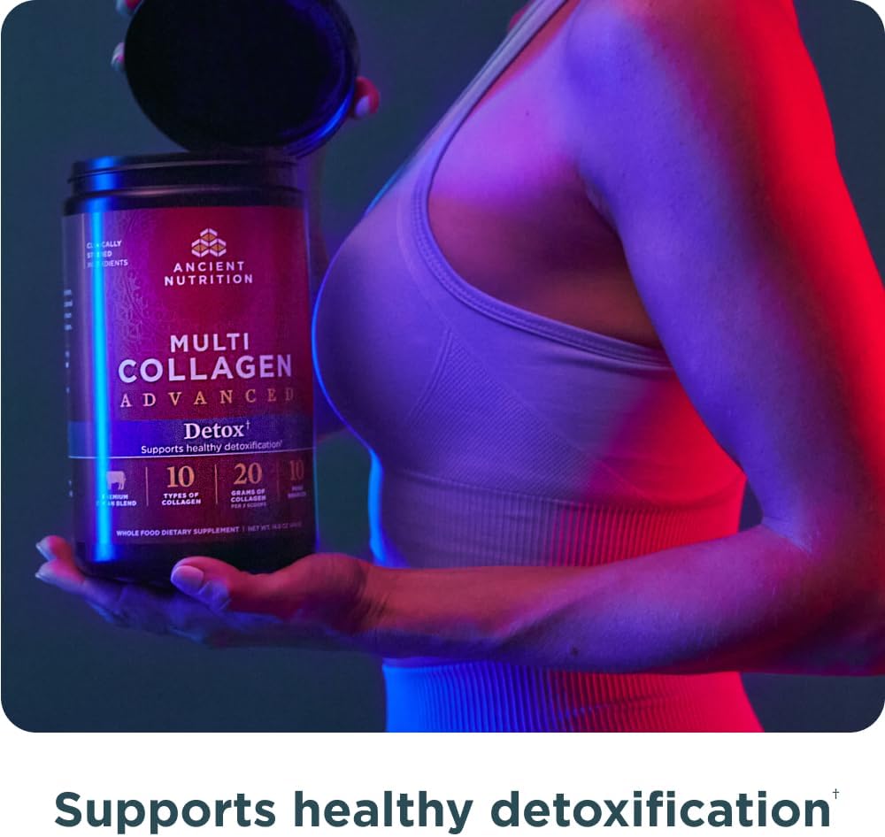 advanced-multi-collagen-powder-organic-supergreens-detox-cleanse-bundle---unflavored-collagen-greens-flavor-36-servings-25-servings-6