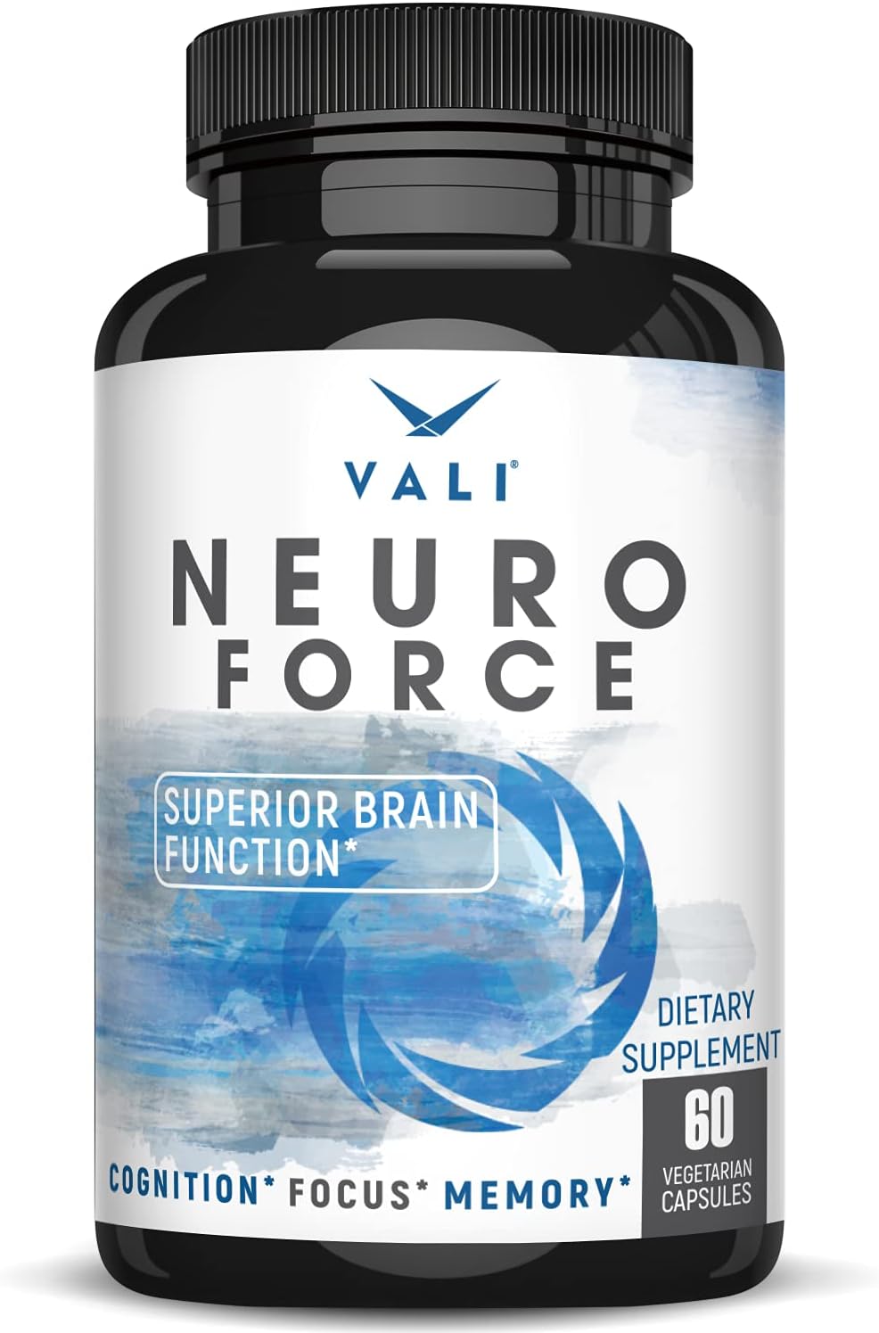 Extra Strength Brain Booster Supplement for Focus, Memory, Clarity & Energy - Nootropic Cognitive Function Support with Natural Caffeine - 60 Veggie Capsules - Espot.com.au