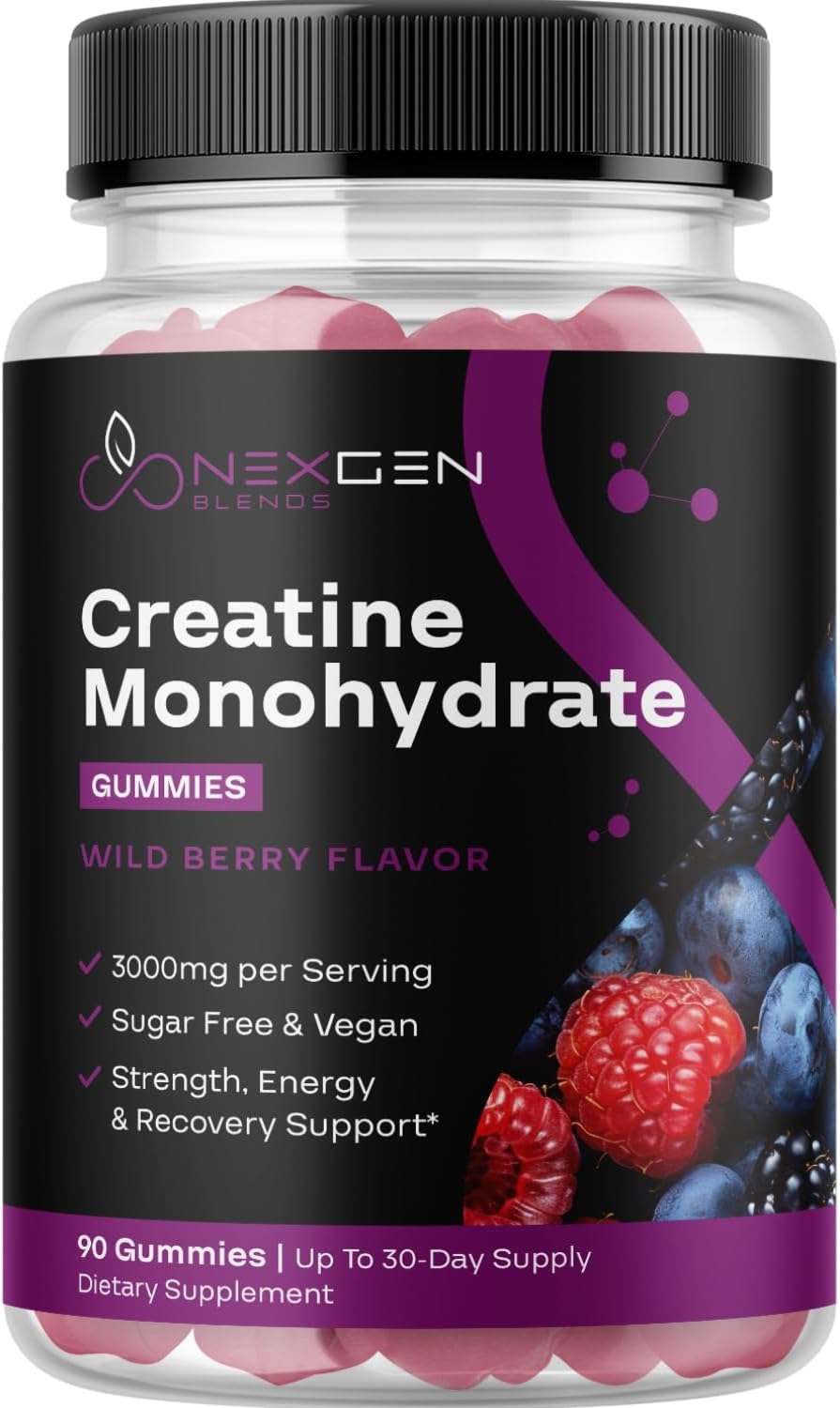 wild-berry-flavor-sugar-free-creatine-gummies---vegan-3000mg-creatine-chews-for-energy-recovery---gluten-free-non-gmo---30-servings-8
