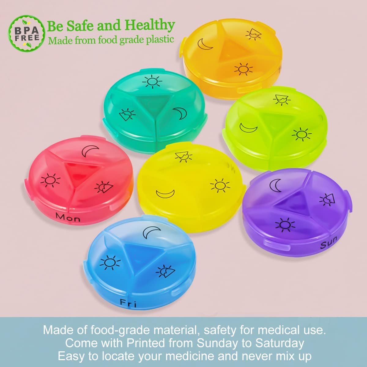 chrxbei-weekly-pill-organizer-with-large-compartments-for-vitamins-and-supplements---bpa-free-medicine-container-for-3-times-a-day-7-days---black-3