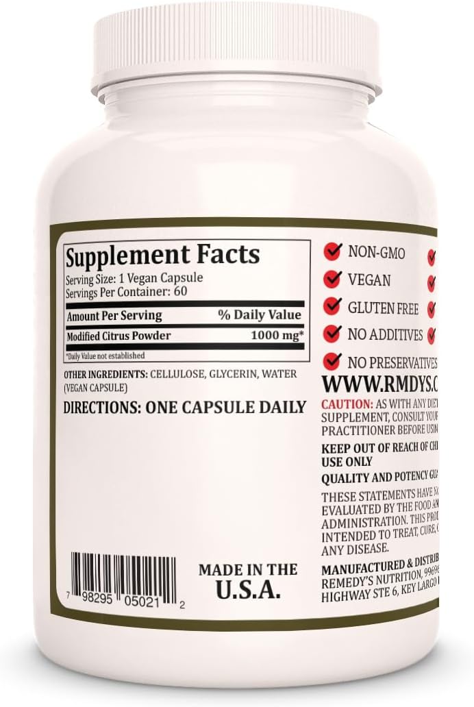 1000mg-modified-citrus-pectin---60-vegan-capsules-non-gmo-gluten-free-dietary-supplement-remedys-nutrition-mcp-two-month-supply-2