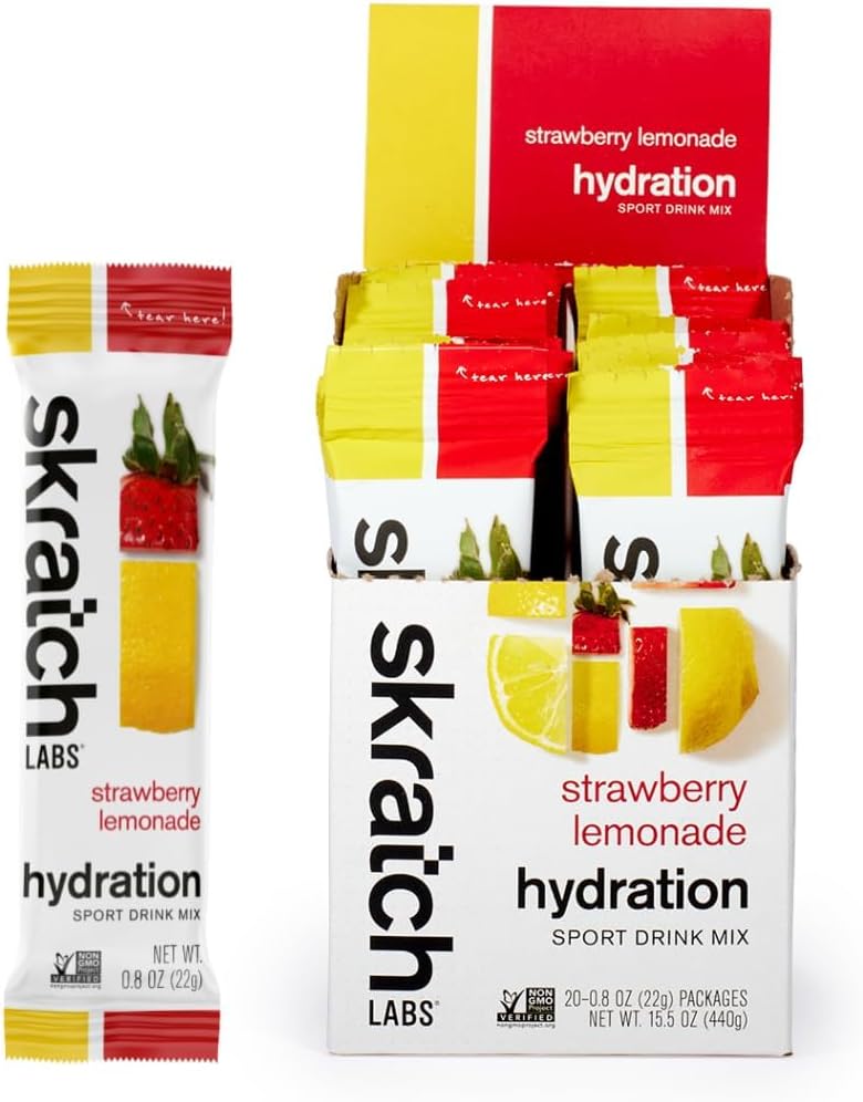 skratch-labs-strawberry-lemonade-hydration-drink-mix-packets---electrolyte-powder-for-athletes-20ct-gluten-free-vegan-kosher---sports-performance-1