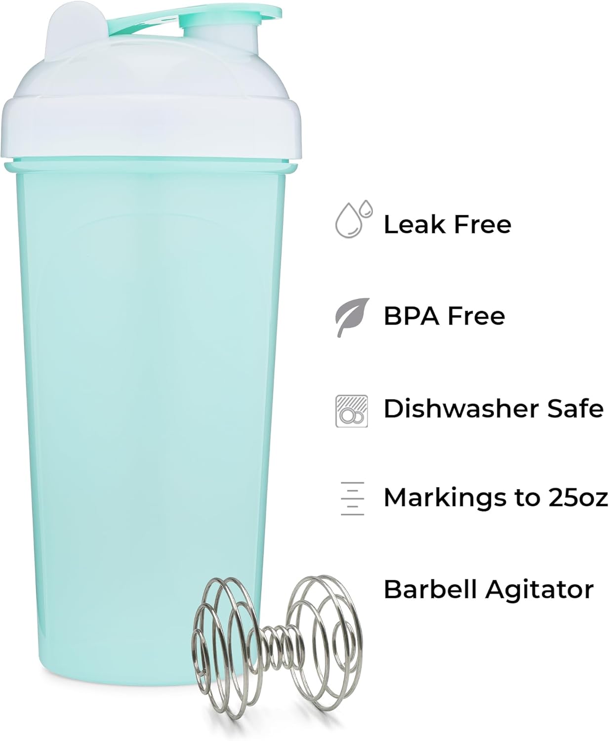 4-pack-shaker-bottles-with-agitator-5-pack-protein-funnels-bundle---bpa-free-dishwasher-safe-ideal-for-fitness-4