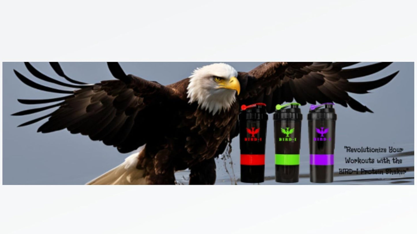 bird-i-3-in-1-gym-protein-shaker-500ml-bpa-free-metal-mixer---green-4