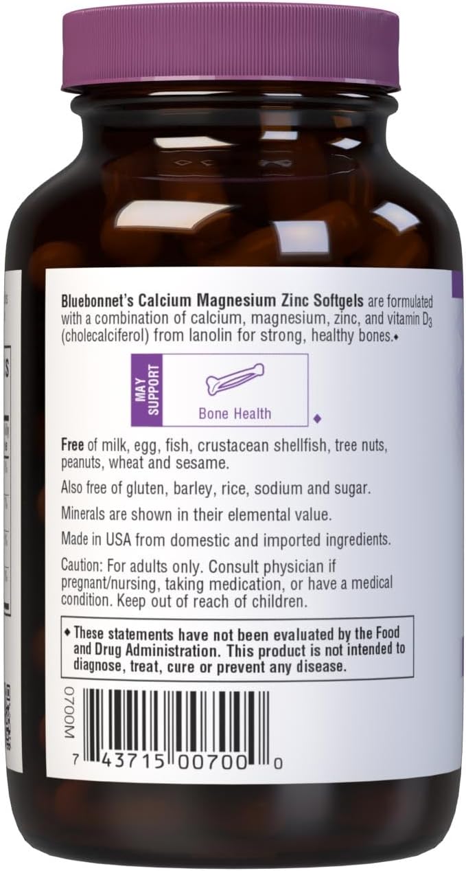bluebonnet-nutrition-calcium-magnesium-zinc-vitamin-d3-softgels---1000mg-calcium-500mg-magnesium-15mg-zinc-400-iu-d3---bone-health-support---gluten-free-dairy-free---60-count-3