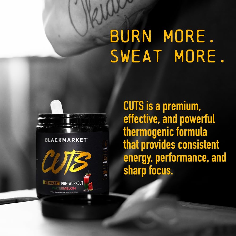 watermelon-flavored-pre-workout-powder-drink-mix-for-muscle-definition---thermogenic-energy-boost-for-men-women---creatine-free-formula---30-servings-6