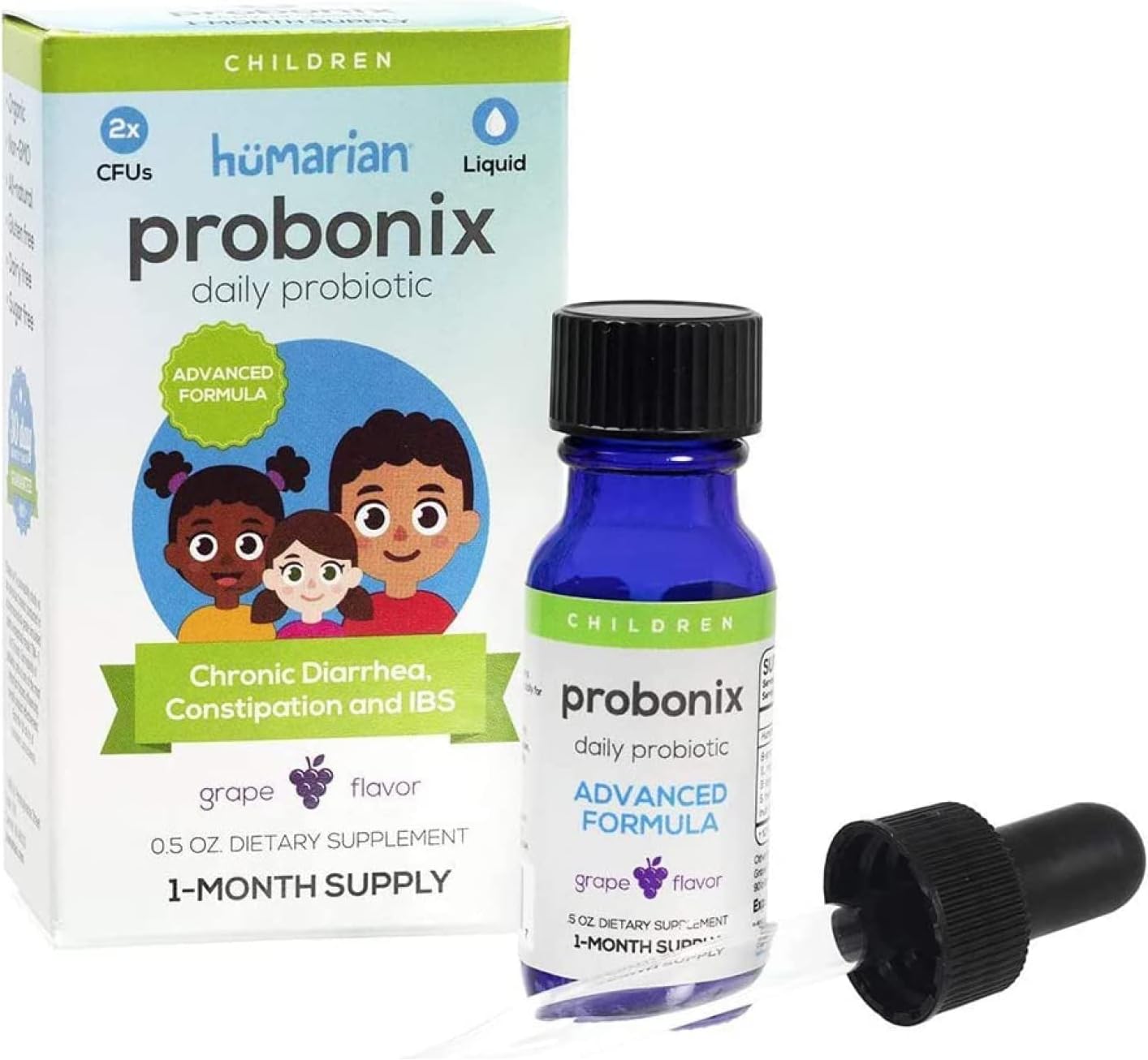 humarian-probonix-advanced-probiotics-for-kids---extra-strength-8-strain-liquid-probiotic---90-billion-cfus---fortify-digestive-health---30-day-supply---grape-flavor-1