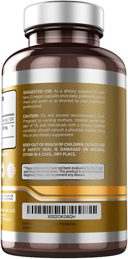 Organic Ceylon Cinnamon Supplement - 1200mg per Serving, 180 Vegan Capsules - 100% Pure True Ceylon Cinnamon - Smart Nutra Labs - Espot.com.au