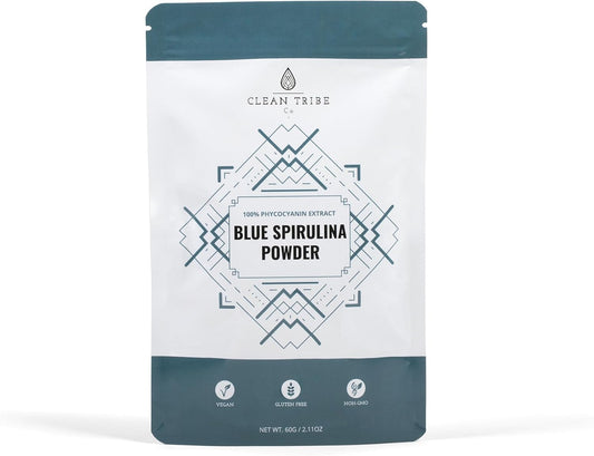 blue-spirulina-powder-with-pure-phycocyanin---gluten-free-vegan-protein-superfood-for-smoothies-baking---no-fishy-smell---60-servings-1