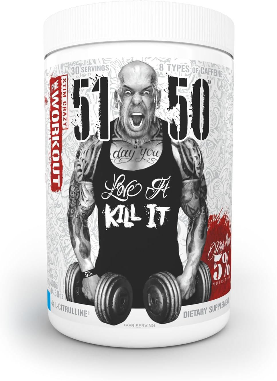 high-stim-pre-workout-powder-for-extreme-energy-focus-and-endurance---5-nutrition-rich-piana-5150-with-400mg-caffeine-citrulline-beta-alanine-and-n-acetyl-l-tyrosine---blue-ice-flavor-30-servings-1