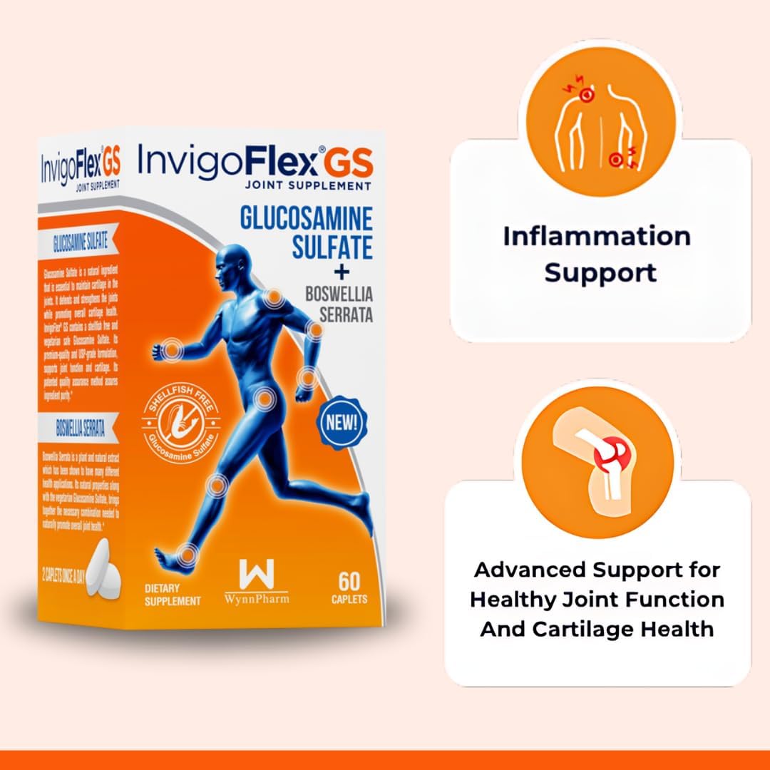 invigoflex-glucosamine-sulfate-with-boswellia-serrata---shellfish-free-sodium-free-vegetarian-safe---non-gmo-gluten-free-joint-supplement---3-pack-3