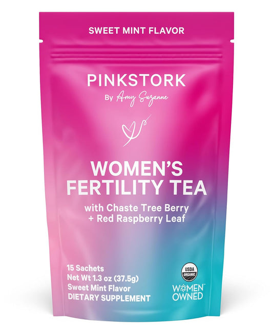 organic-fertility-tea-for-women---supports-conception-hormone-balance-with-chaste-tree-berry-mint-and-red-raspberry-leaf---caffeine-free---sweet-mint-flavor---15-sachets-1