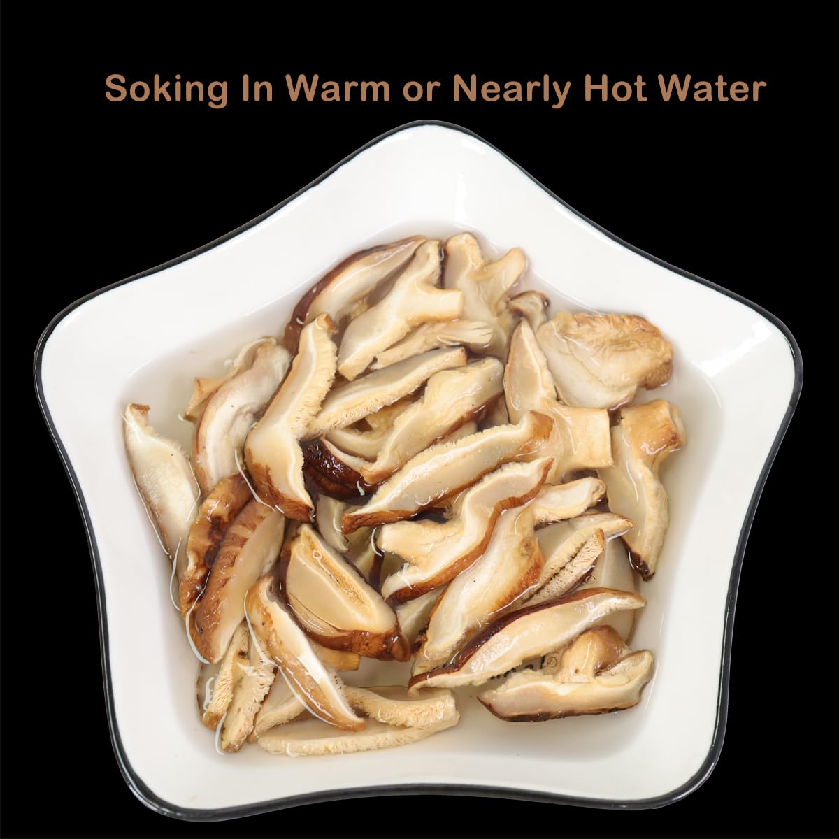 Orsky Sliced Dried Shiitake Mushrooms - 8 Oz Pack for Cooking, Quick Rehydration, Fresh & Tender, Vacuum Sealed, No Sulfur - Smooth Taste - Espot.com.au