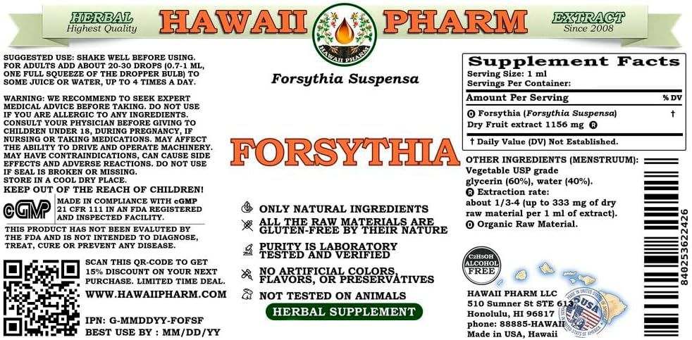 organic-forsythia-alcohol-free-liquid-extract-2-oz---natural-shield-for-effective-protection---hawaii-pharm-2