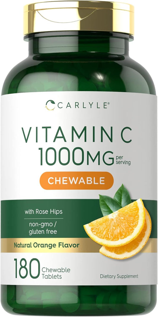 carlyle-vitamin-c-chewables-1000mg-180-tablets-vegetarian-non-gmo-gluten-free-supplement-1