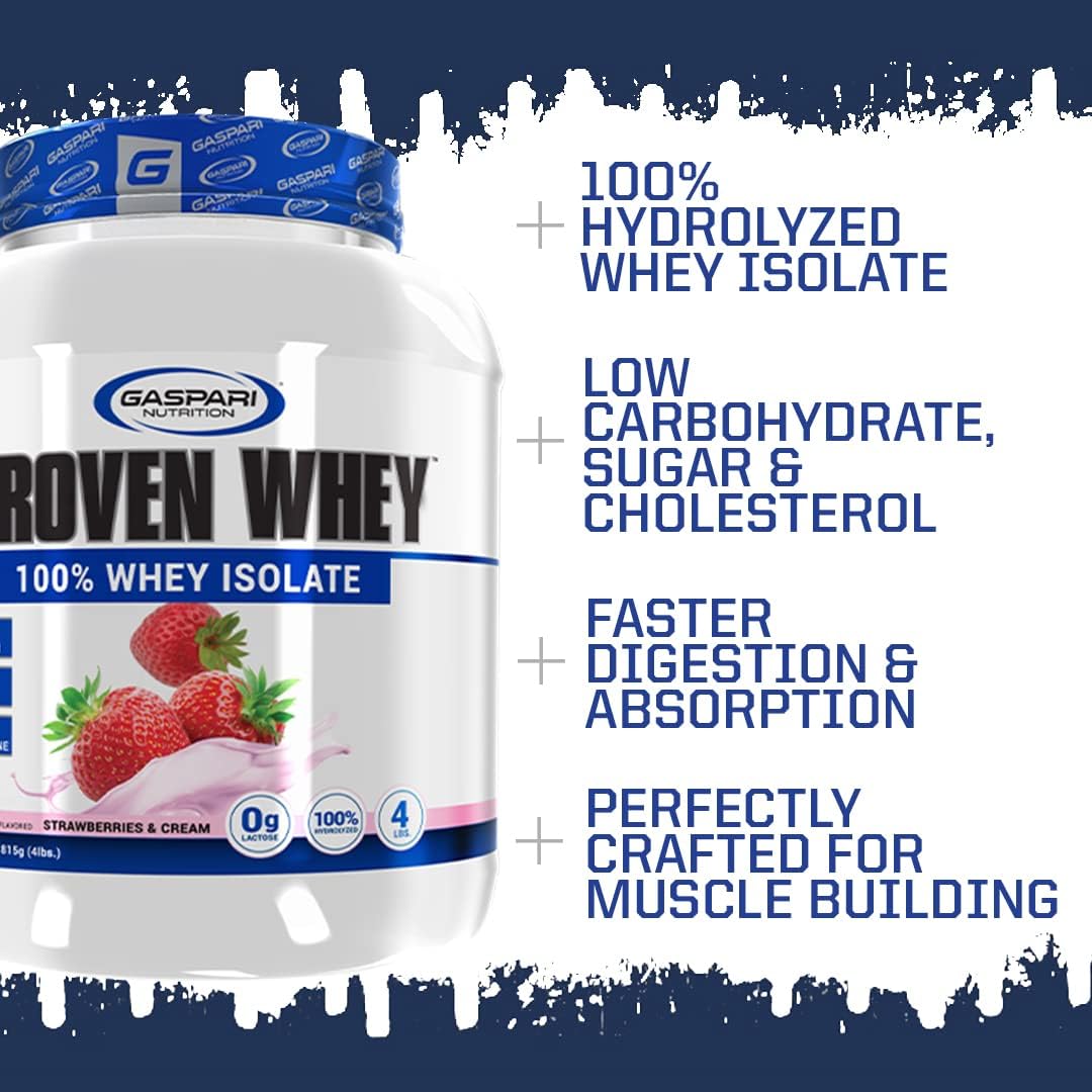 gaspari-nutrition-proven-whey-isolate-protein-powder---vanilla-ice-cream-flavor---2-pound-pack---high-protein-low-carb-lactose-free-4