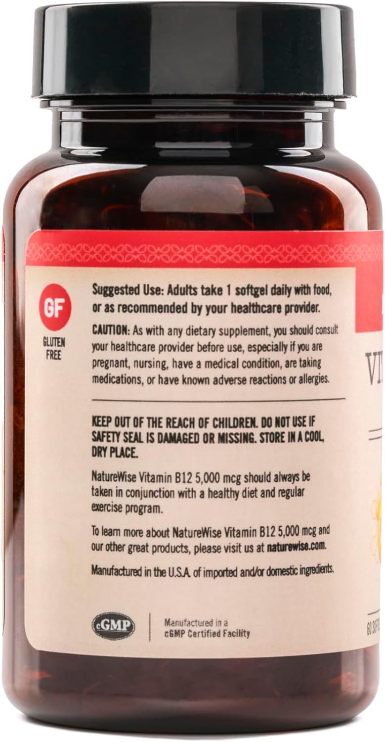 extra-strength-vitamin-b12-5000-mcg-supplement-for-energy-mental-clarity-nervous-system-health---easy-to-swallow-softgels---soy-and-gluten-free---non-gmo---60-count-2