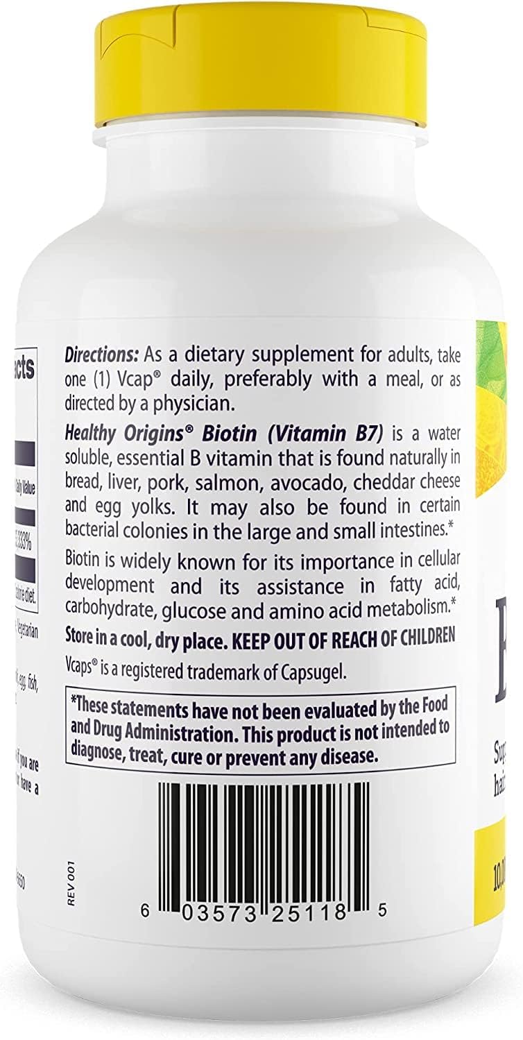 high-strength-biotin-b7-10000-mcg-for-skin-hair-nails---non-gmo-gluten-free-vegan---360-veg-capsules-by-healthy-origins-3