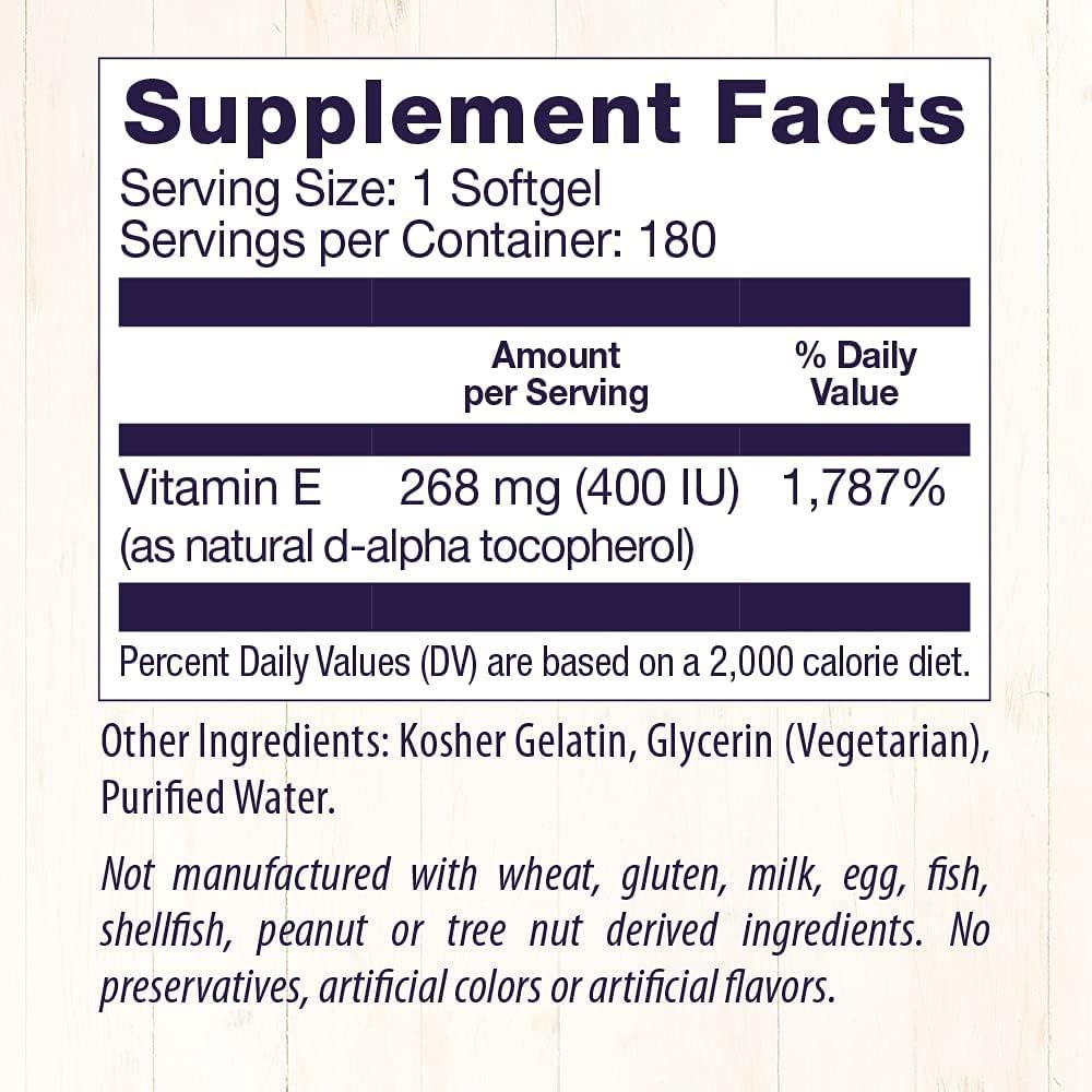 vitamin-e-supplement-with-mixed-tocopherols---400-iu---non-gmo-gluten-free---skin-hair-nails---180-softgels---healthy-origins-5