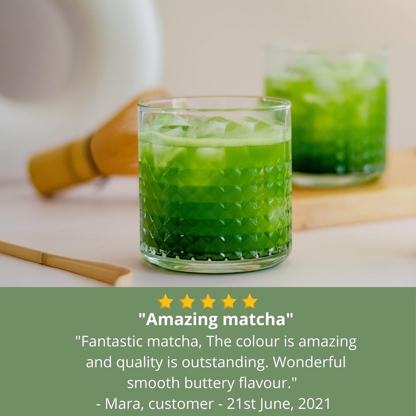 USDA Organic Culinary Grade Matcha Green Tea Powder for Lattes, Smoothies, and Baking - 100g Bag (50 Servings) by Kenko Tea - Espot.com.au