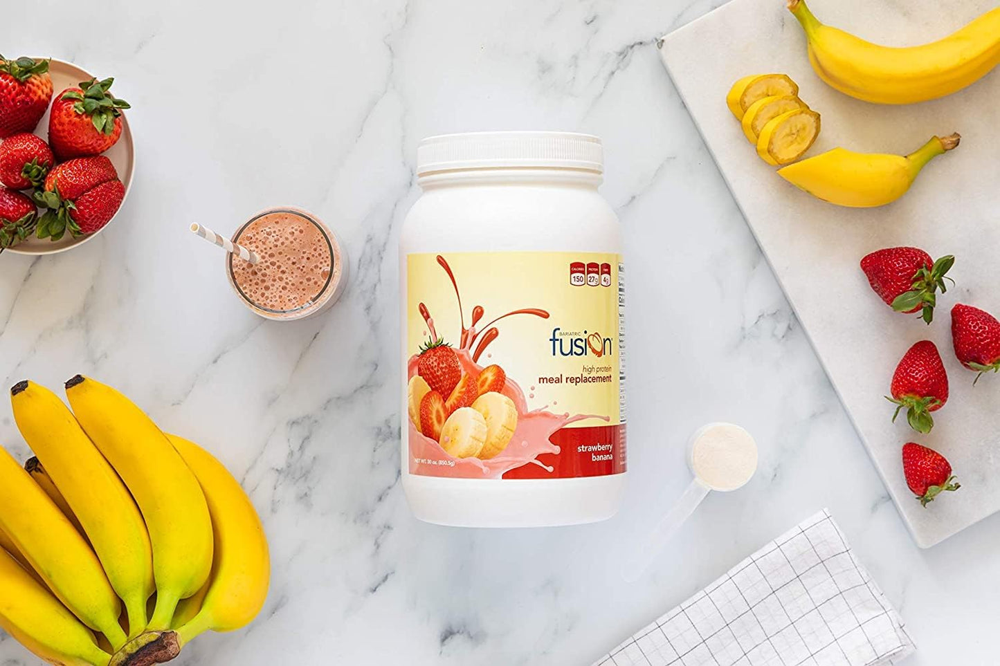 strawberry-banana-bariatric-fusion-meal-replacement-protein-powder---27g-protein-21-servings-for-gastric-bypass-sleeve-gastrectomy-patients---gluten-aspartame-sugar-free-5