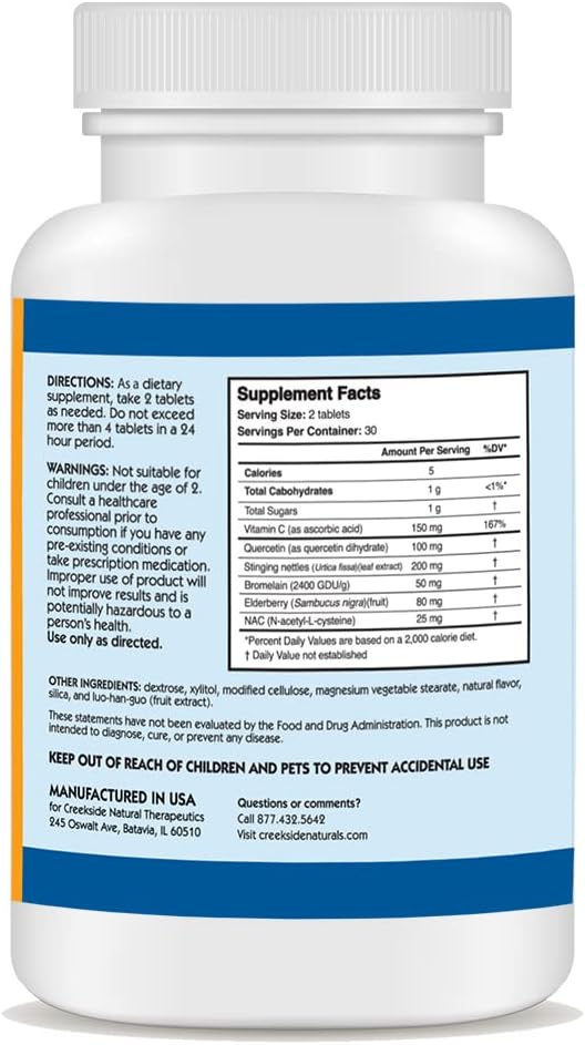creekside-naturals-snifflex-plus-childrens-cold-allergy-relief-with-elderberry-nac-bromelain-quercetin---pediatrician-formulated-plant-based-vegan-60-chewables-2