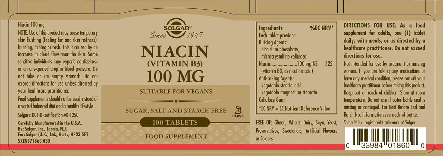 solgar-niacin-vitamin-b3-tablets---100mg-100-tablets---essential-b-vitamin-supplement-2