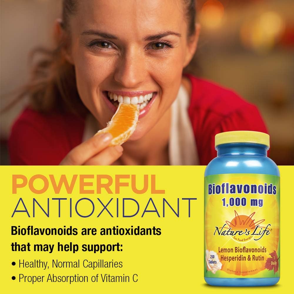 Lemon Bioflavonoids 1000mg & Mini Vite Bundle for Immune & Overall Health Support - 250ct & 240ct - Espot.com.au