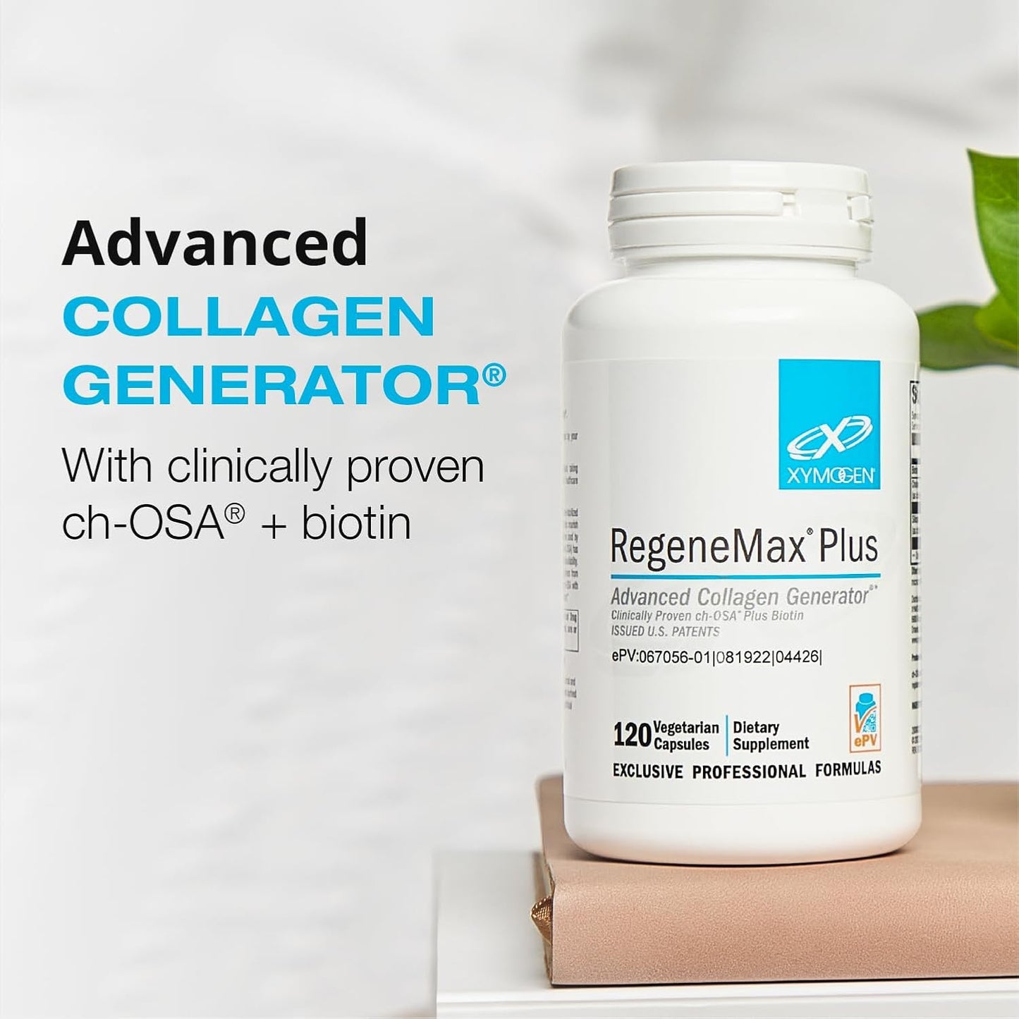 xymogen-regenemax-plus-biotin-supplement-with-choline-for-hair-skin-nails-and-joint-health---supports-collagen-production-bone-health-and-wrinkle-reduction---5000mcg-biotin-60-capsules-2