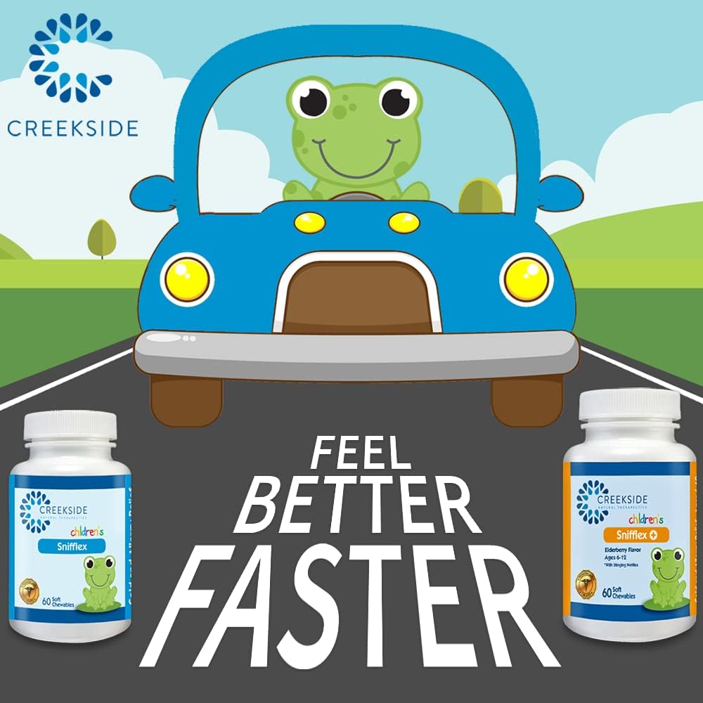 creekside-naturals-snifflex---cold-allergy-relief-for-kids---elderberry-immune-support---pediatrician-formulated---nac-quercetin-bromelain---vegan---60-soft-chews-7
