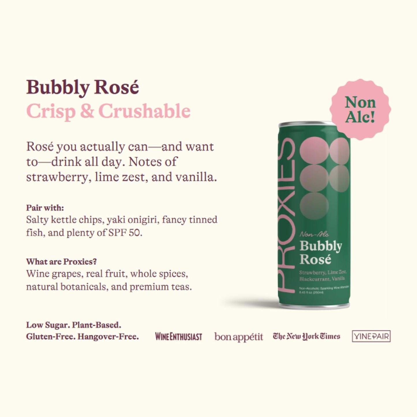 proxies-bubbly-ros-non-alcoholic-sparkling-wine-alternative-845-fl-oz-6-pack---plant-based-gluten-free-only-40-calories-8g-sugar---hangover-free-9