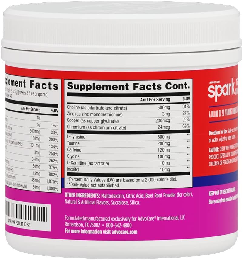 advocare-spark-energy-drink-mix-with-vitamins-amino-acids---fruit-punch-flavor---105-oz-powder---boost-focus-energy-with-l-carnitine-l-tyrosine-3