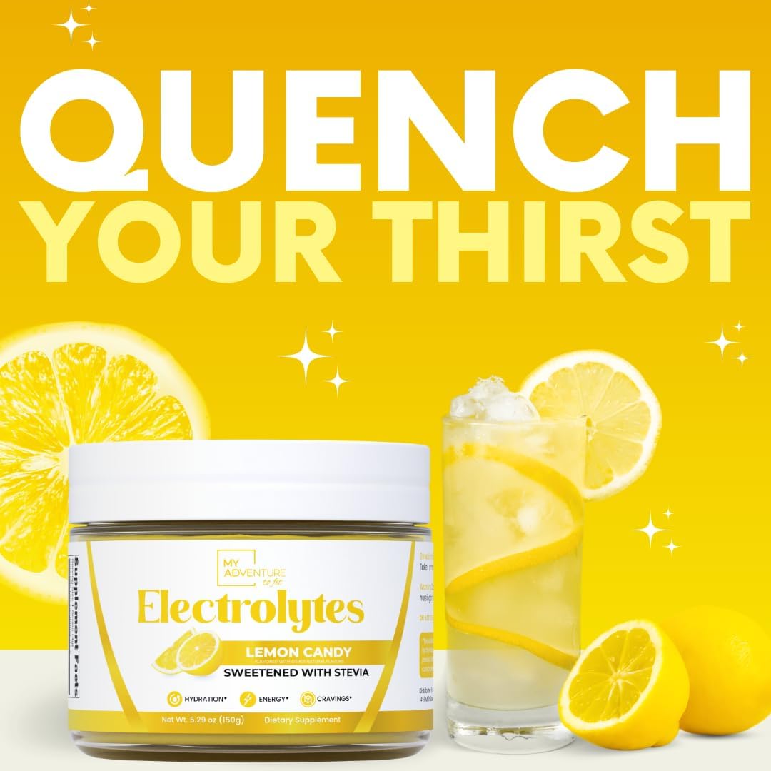 zero-sugar-lemon-candy-electrolytes-powder---natural-energy-hydration-drink-mix---vegan-keto-paleo---caffeine-free---37-servings-4