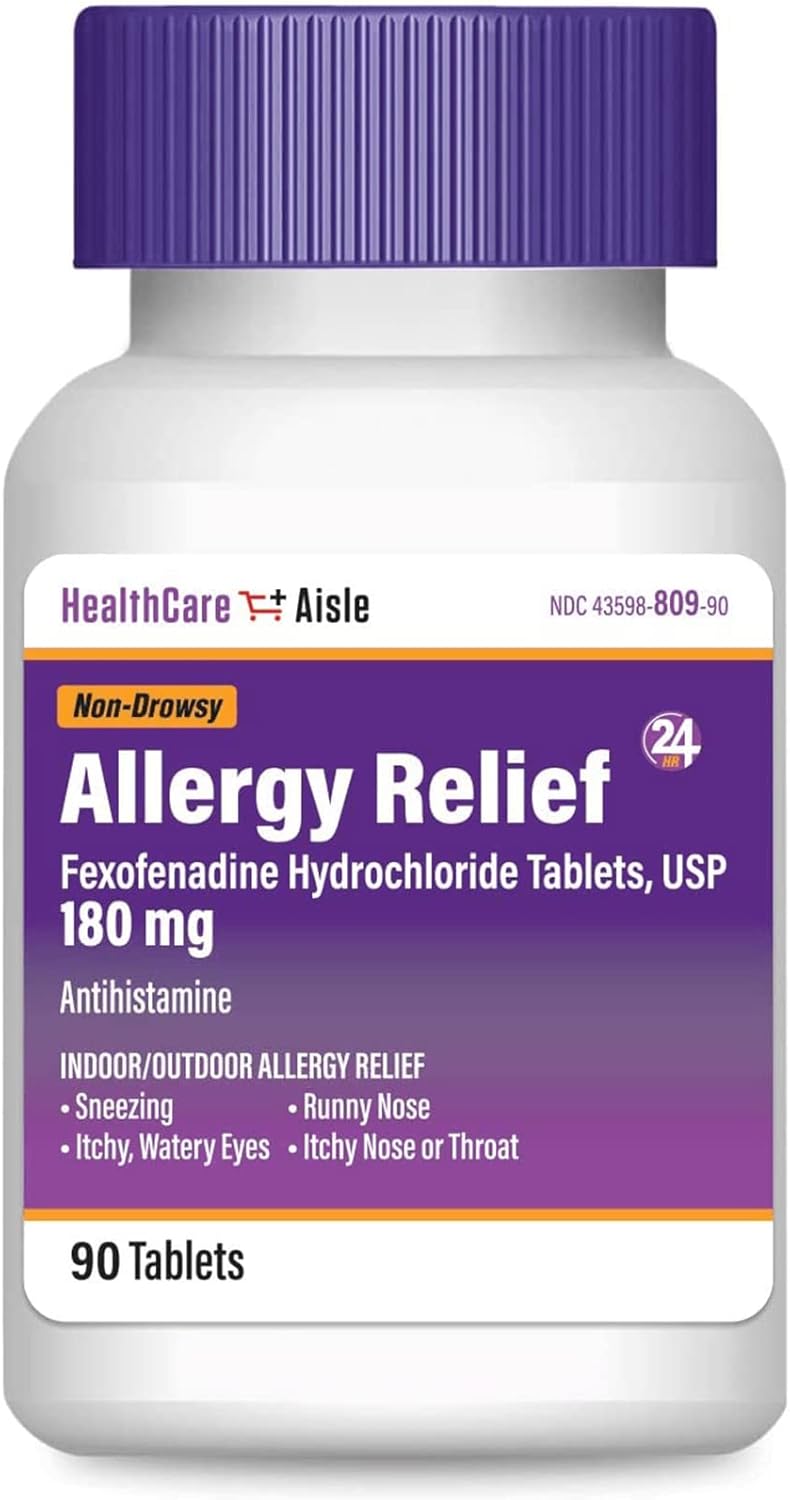 90-count-fexofenadine-hydrochloride-180mg-tablets-for-allergy-relief---non-drowsy-24-hour-allergy-medication-by-healthcareaisle-3