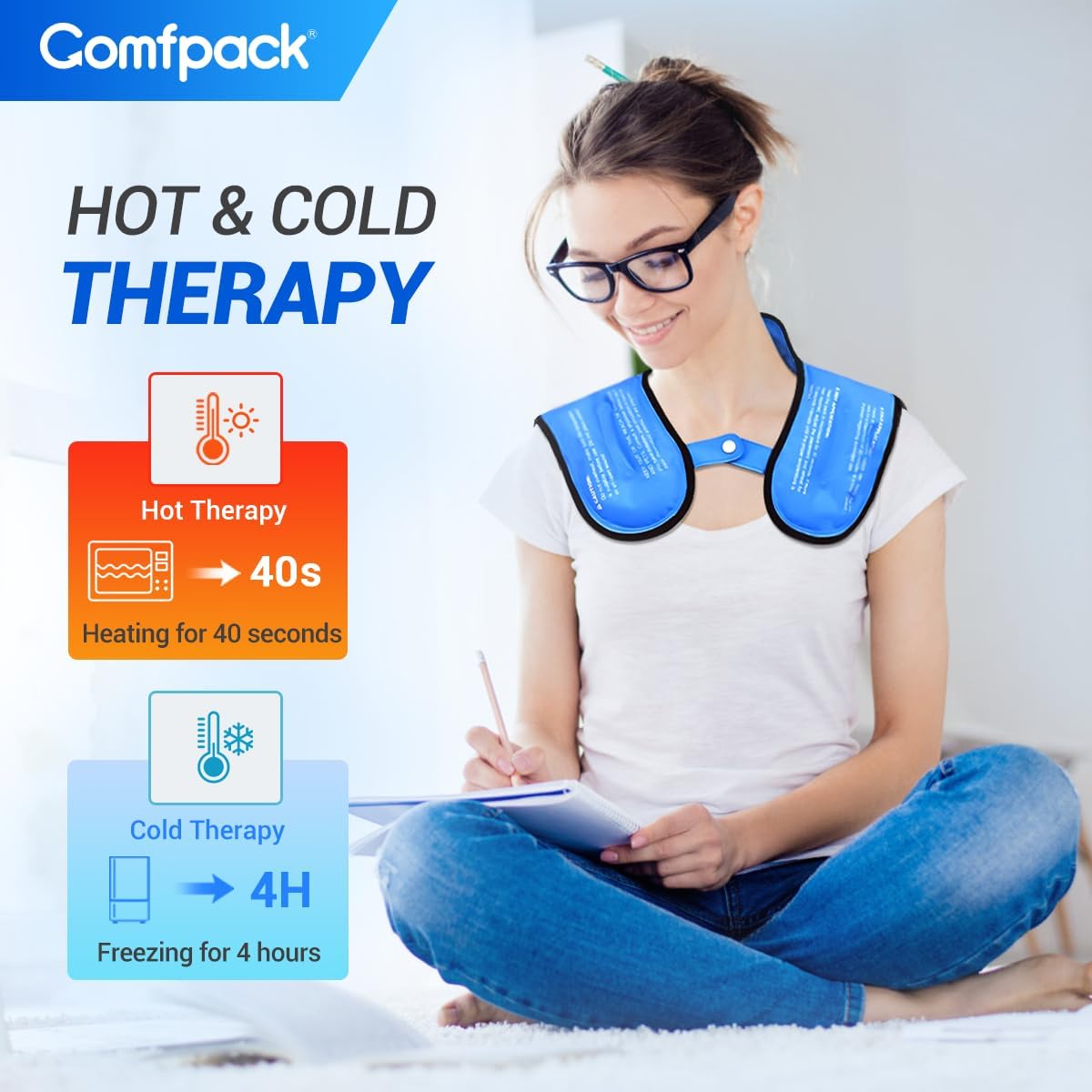 reusable-gel-ice-pack-for-neck-and-shoulder-pain-relief---hot-cold-therapy-wrap-for-injuries-swelling-and-sprains---large-upper-back-ice-pack-for-cervical-surgery-recovery-7