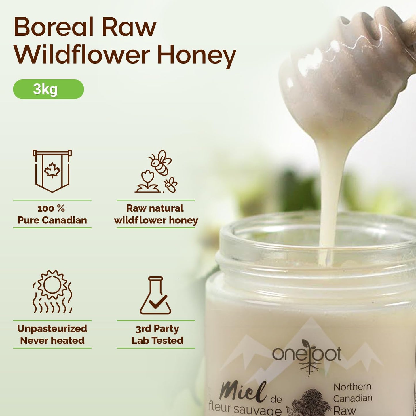 raw-canadian-wildflower-honey---unfiltered-unheated-creamed-honey-100-pure-nutrient-rich-with-enzymes-thick-natural-sweetener---66-lb-2