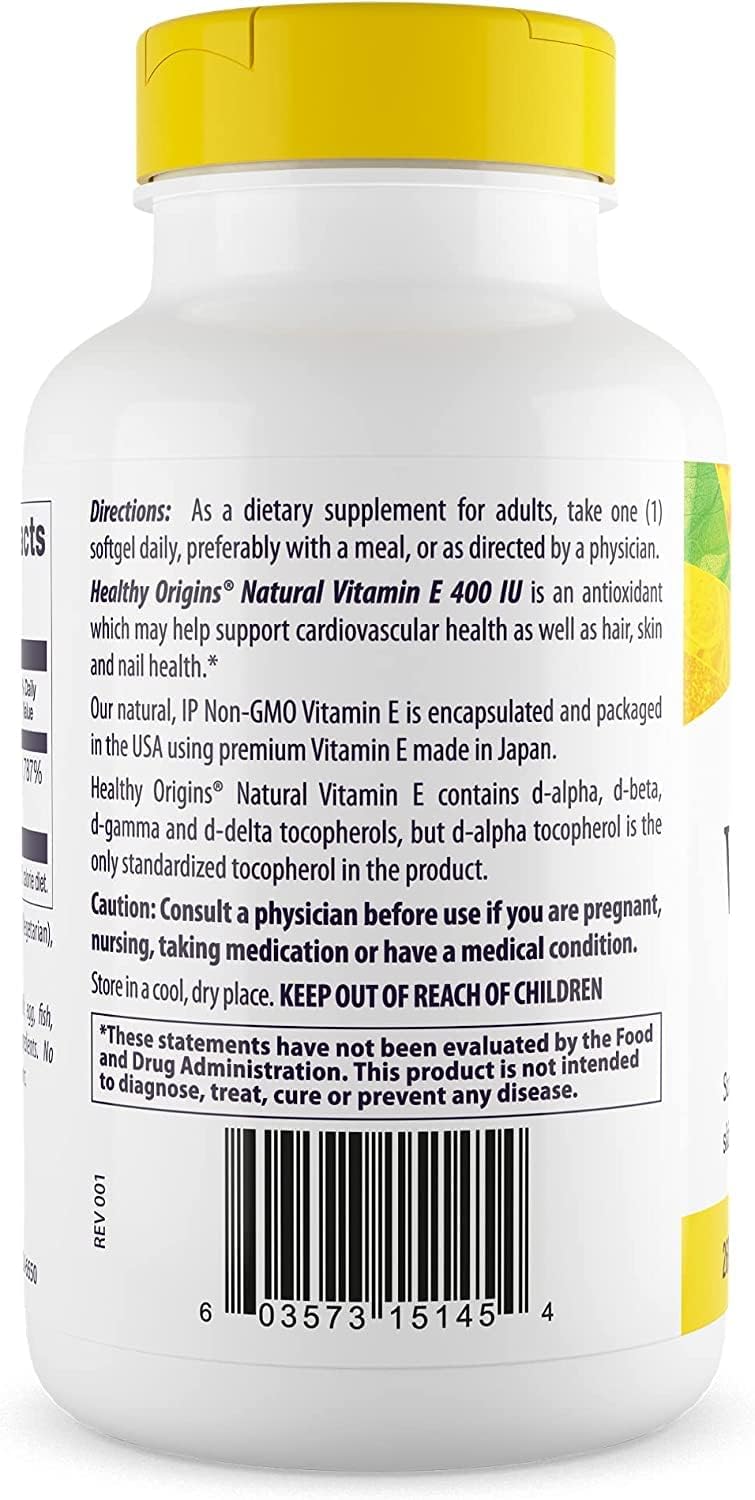 vitamin-e-supplement-with-mixed-tocopherols---400-iu---non-gmo-gluten-free---skin-hair-nails---180-softgels---healthy-origins-3