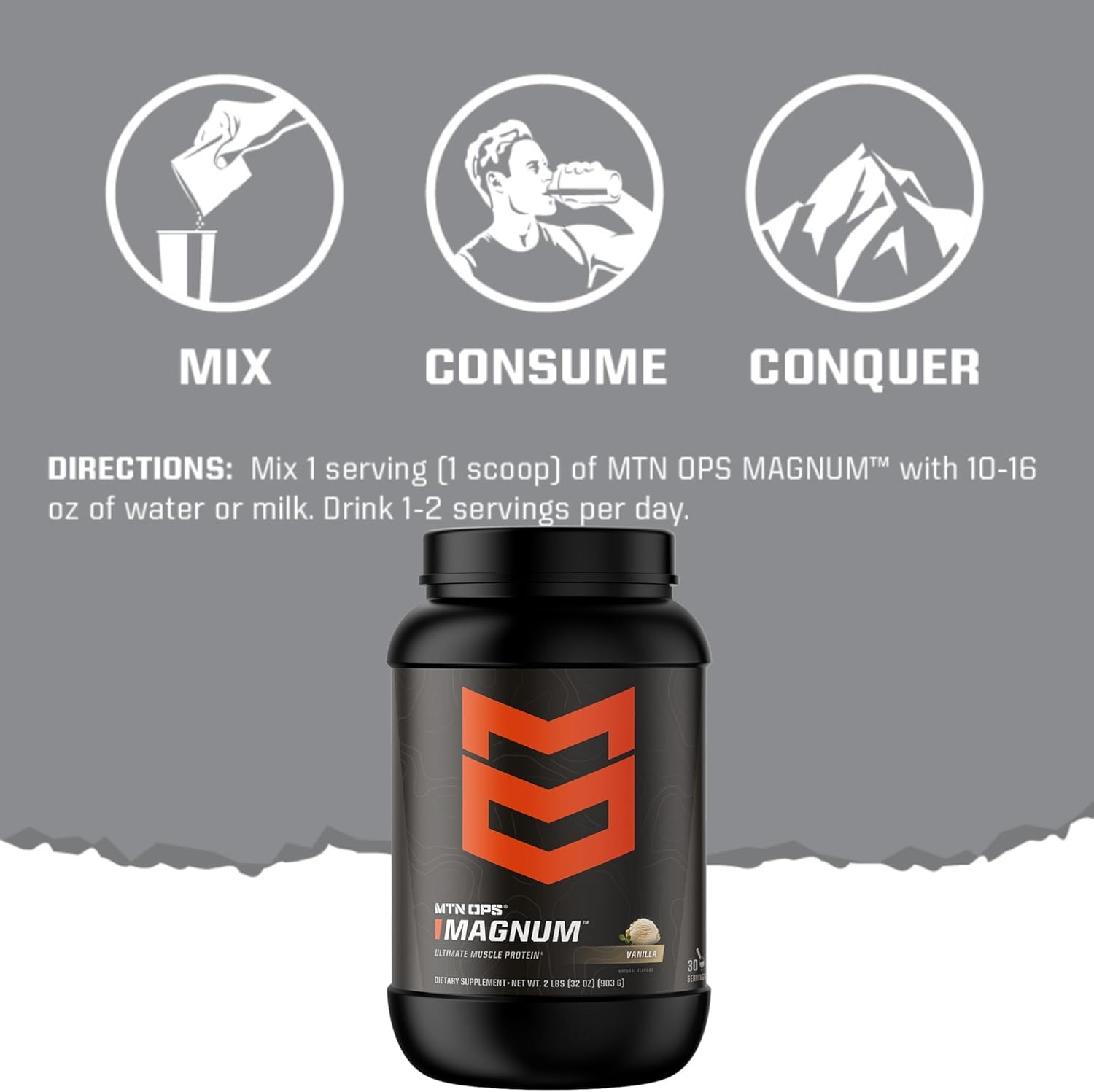 mtn-ops-magnum-strawberries-cream-protein-powder---30-servings-23g-whey-isolate-protein-bcaas-zero-sugar-gluten-free-5