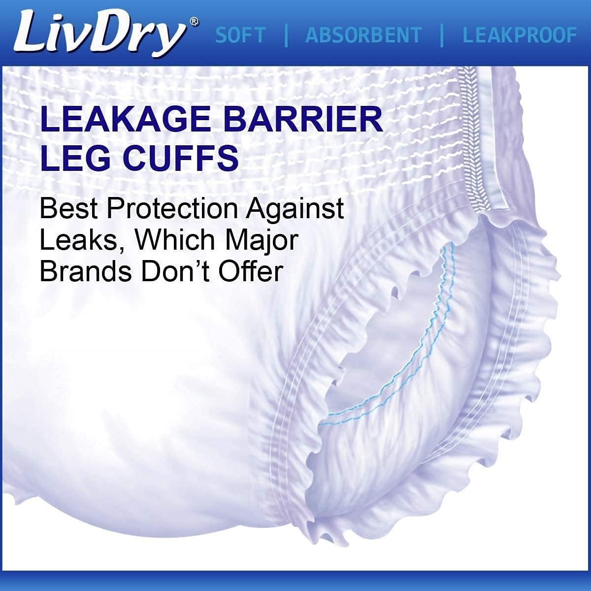 livdry-adult-incontinence-underwear-xl-extra-absorbency-overnight-comfort-bundle---case-of-80---unisex-pull-up-diapers-for-men-and-women-7