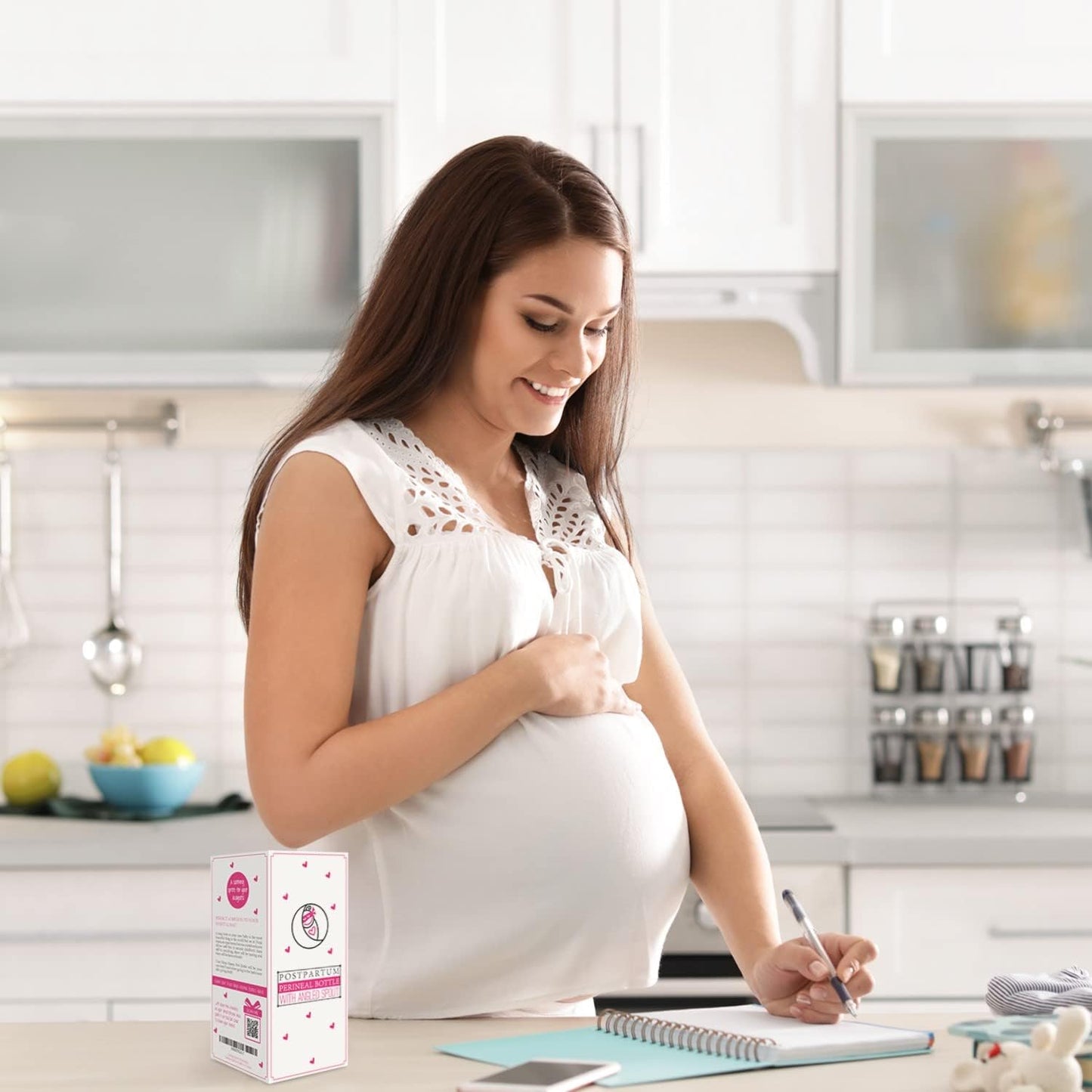 portable-perineal-bottle-with-angled-spout-for-postpartum-care---ninja-mama-peri-bottle-for-pain-relief-tears-hemorrhoids-after-birth---labor-delivery-bag-essential-355-ml-5