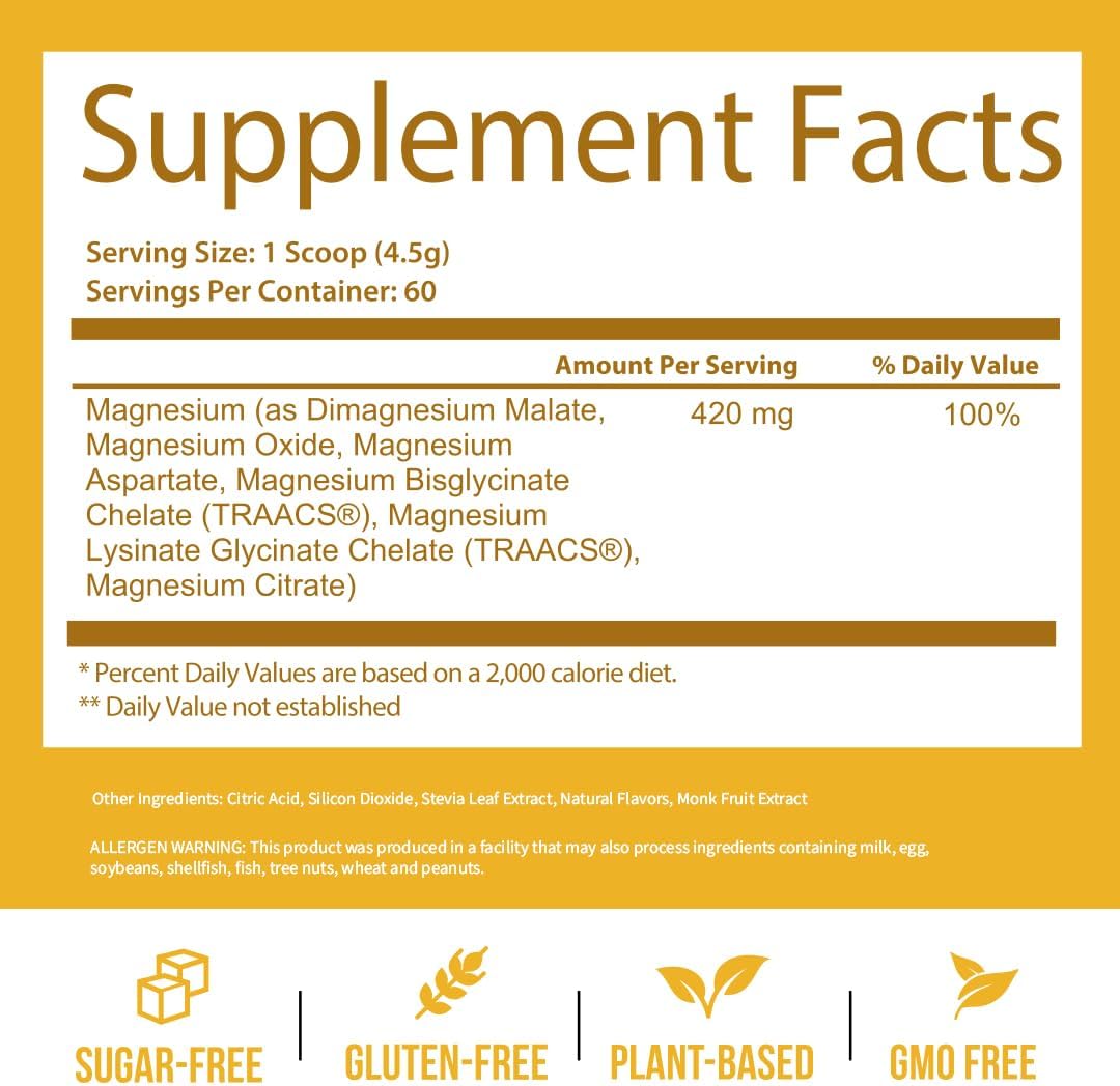 gobiotix-magnesium-complex-powder---420mg-per-serving---citrate-malate-glutamine-chelate---sugar-free-non-gmo---60-servings---honey-citrus-flavor-7