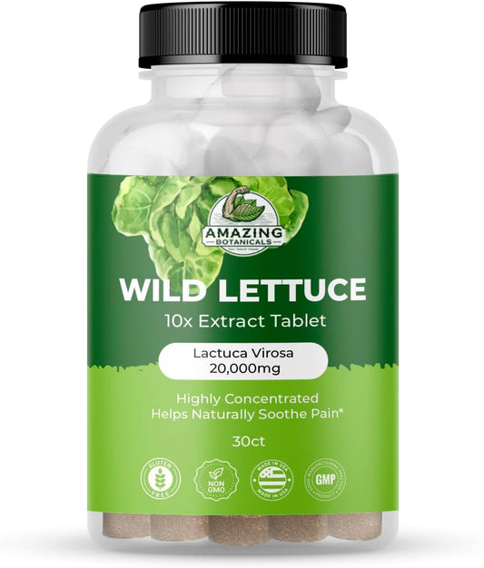 wild-lettuce-extract-tablets---10x-strength-30-tablets-2000mg-each-for-sleep-support-and-pain-relief---lactuca-virosa-supplement-1